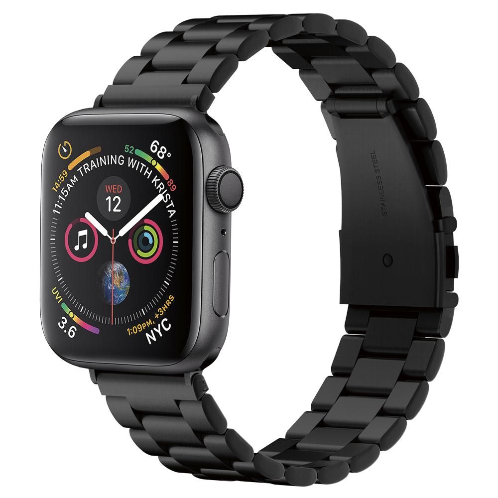 Spigen Λουράκι Apple Watch 8/9/10/11 - SE (1/2/3) - Ultra (1/2/3) – 44/45/46/49mm Modern Fit- Black