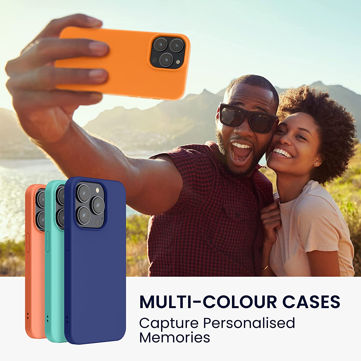 KW iPhone 14 Pro Max Λεπτή Θήκη Σιλικόνης TPU - Fruity Orange - 59078.150