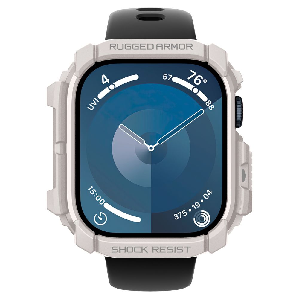 Spigen Θήκη Apple Watch 10/11 - 46mm Rugged Armor - Dune Beige