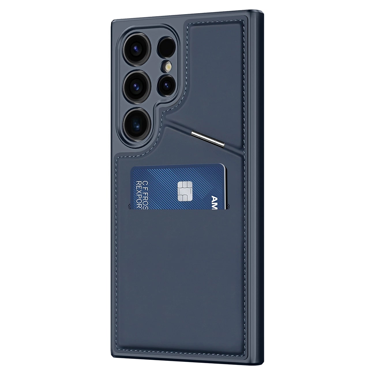 Dux Ducis Samsung Galaxy S24 Ultra Rafi II Mag Anti - RFID Θήκη με Υποδοχή για Κάρτες / Stand και MagSafe - Blue