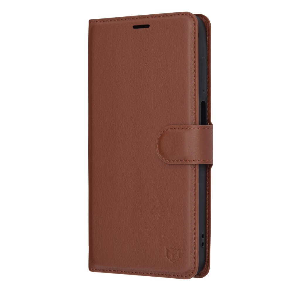 Techsuit Samsung Galaxy A15 4G / A15 5G - Leather Folio - Θήκη Πορτοφόλι από Δερματίνη με Stand - Brown