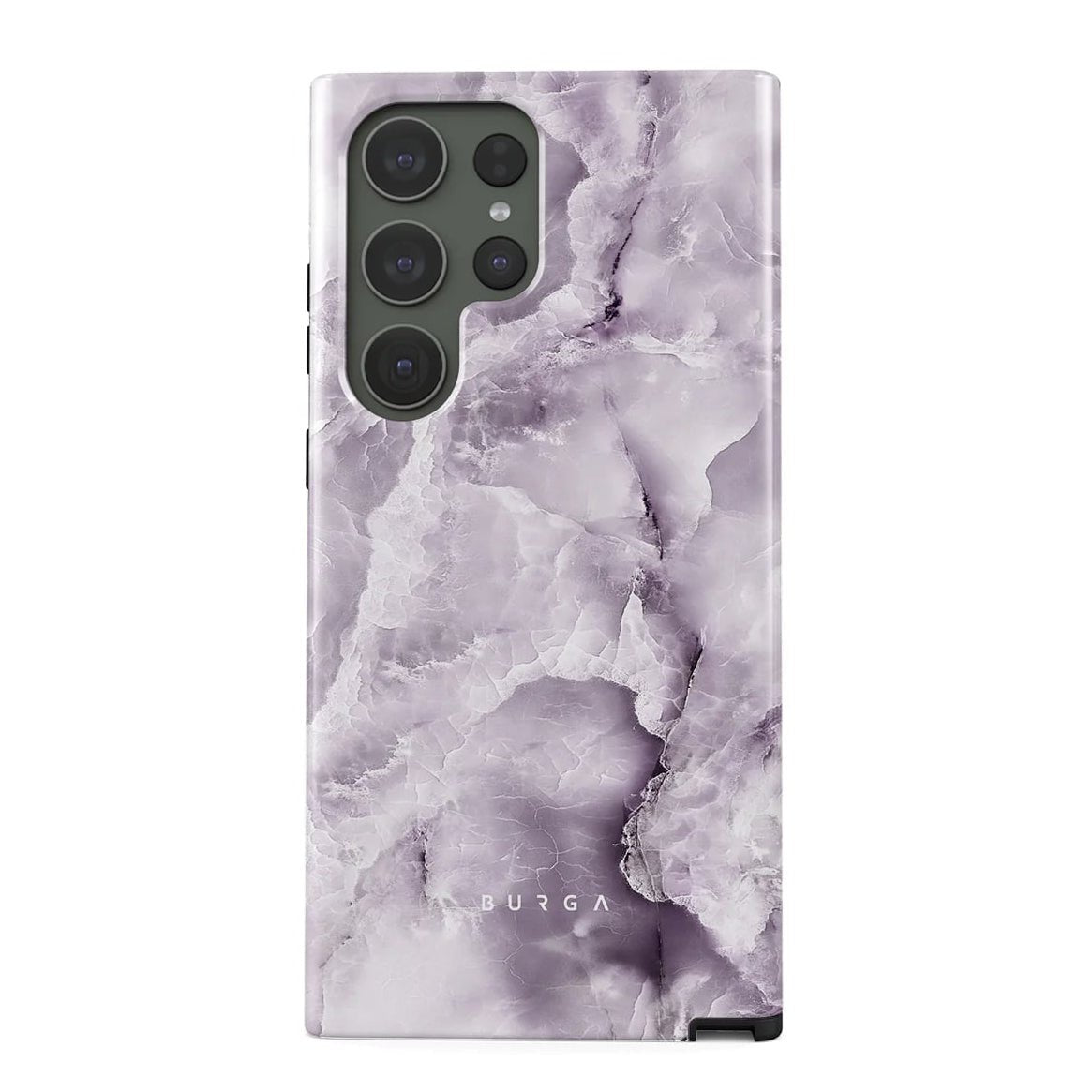 Burga Samsung Galaxy S23 Ultra Fashion Tough Σκληρή Θήκη - Black Currant