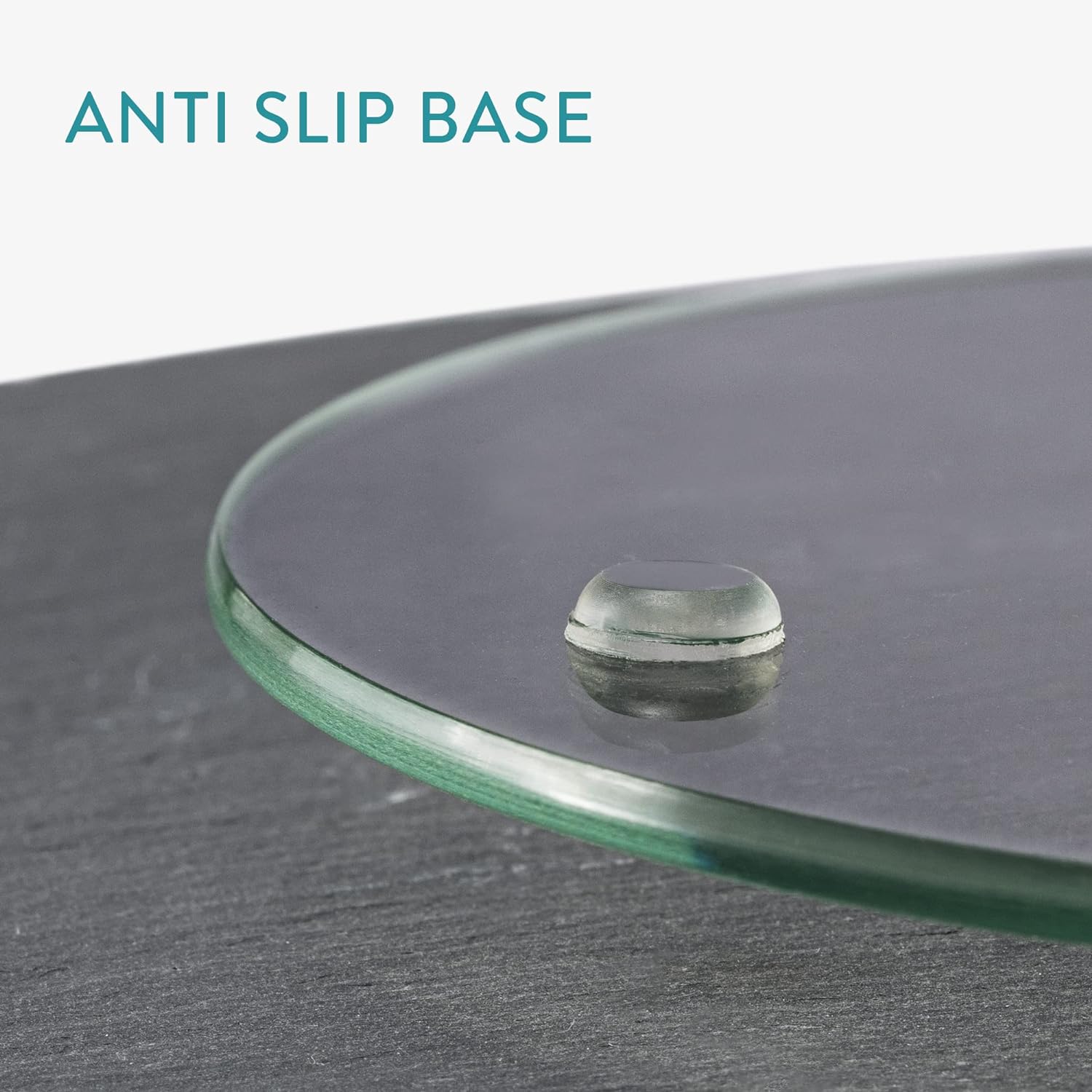 Navaris Περιστρεφόμενος Δίσκος Σερβιρίσματος από Σχιστόλιθο - Black - 57678.01