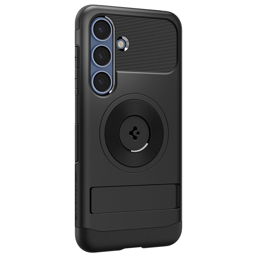 Spigen Samsung Galaxy S25 Plus Slim Armor Mag Σκληρή Θήκη με Stand και MagSafe - Black