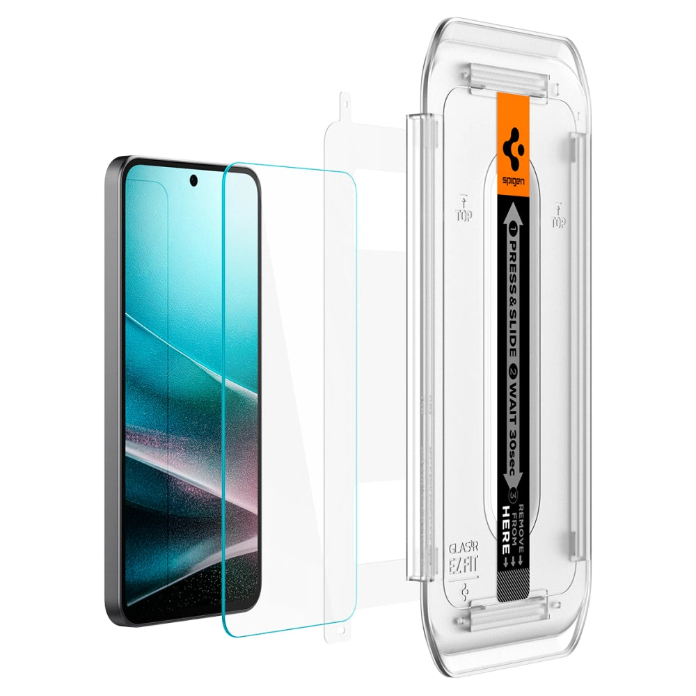 Spigen Samsung Galaxy A36 5G Glas.TR EZ Fit 9H Αντιχαρακτικό Γυαλί Οθόνης - 2 Τεμάχια - Clear
