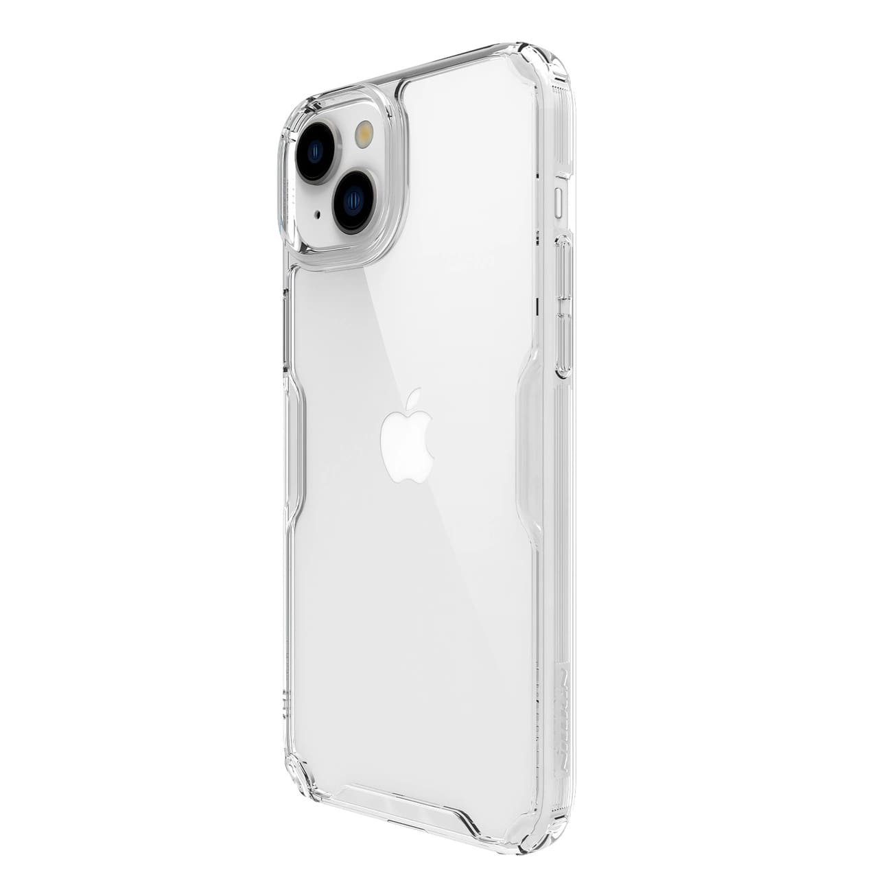 Nillkin iPhone 15 Pro Nature Pro - Σκληρή Θήκη με Πλαίσιο Σιλικόνης - Διάφανη