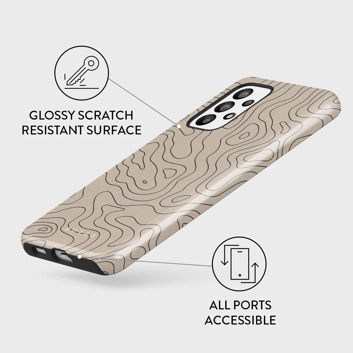 Burga Samsung Galaxy A53 5G Fashion Tough Σκληρή Θήκη - Wild Terrain