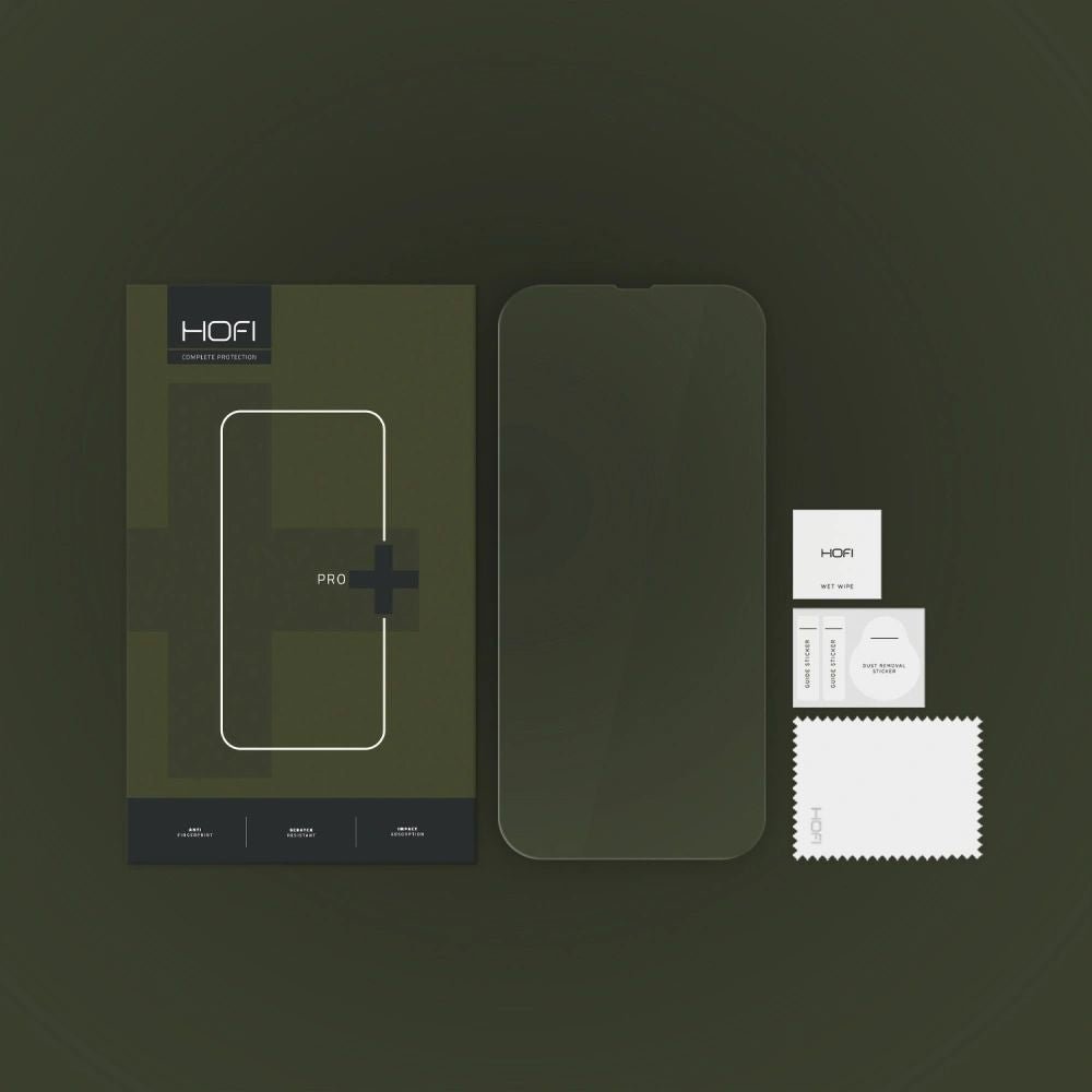 Hofi iPhone 13 / 13 Pro / 14 / 16e / 17e Αντιχαρακτικό Γυαλί Οθόνης 0.2mm 7H - Hybrid Pro+ - Διάφανο