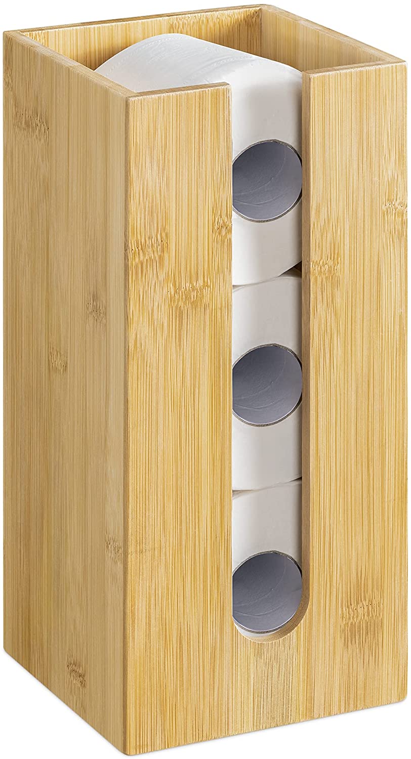 Navaris Βάση Αποθήκευσης για Χαρτί Τουαλέτας - Light Brown - 54643.01