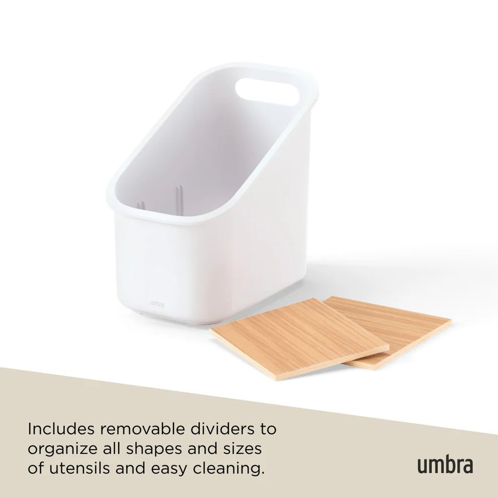 Umbra Bellwood Θήκη Εργαλείων Κουζίνας - White / Natural