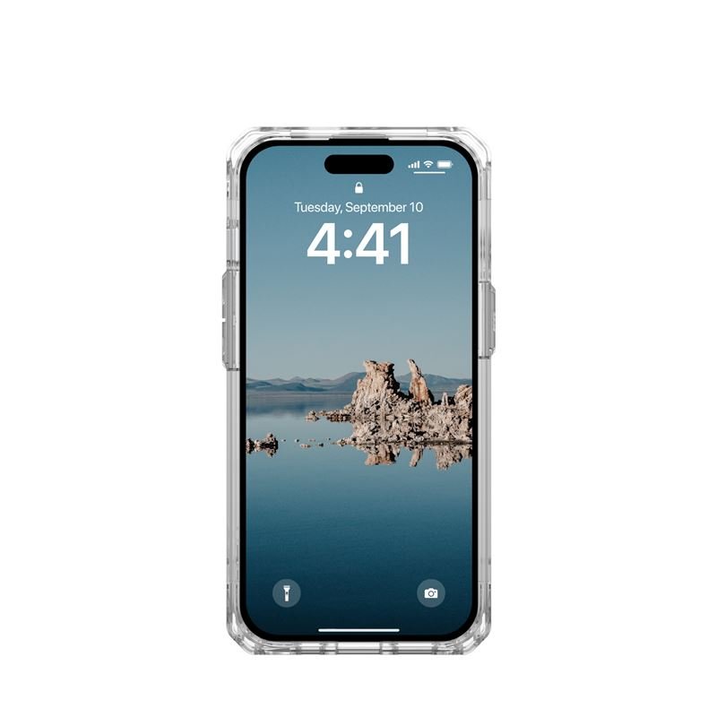 UAG iPhone 15 Plyo Series Θήκη Υψηλής Προστασίας με MagSafe - Ice / Silver - Διάφανη