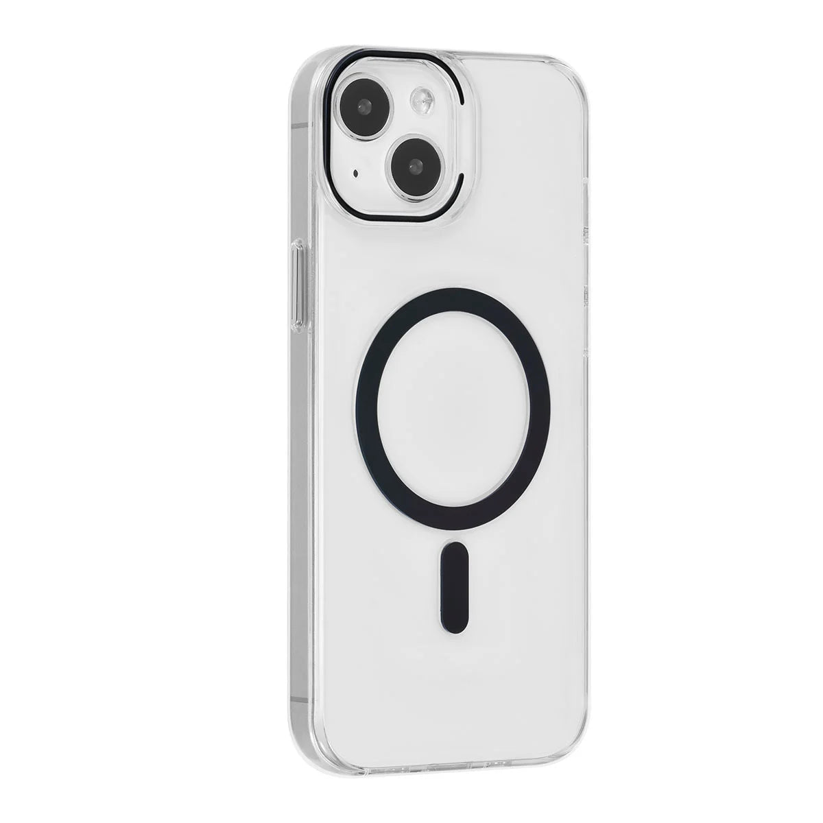 Tuniq iPhone 15 Plus / 14 Plus - MagSafe Σκληρή Θήκη με Πλαίσιο Σιλικόνης - Διάφανη / Μαύρη