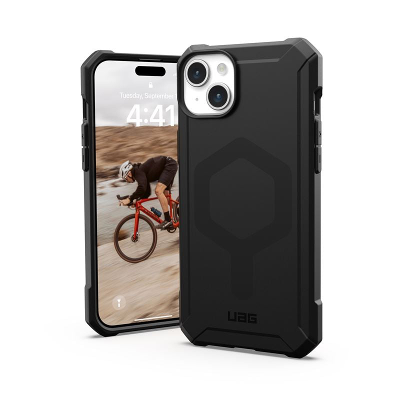UAG iPhone 15 Plus Essential Armor MagSafe Θήκη Σιλικόνης TPU με MagSafe - Black