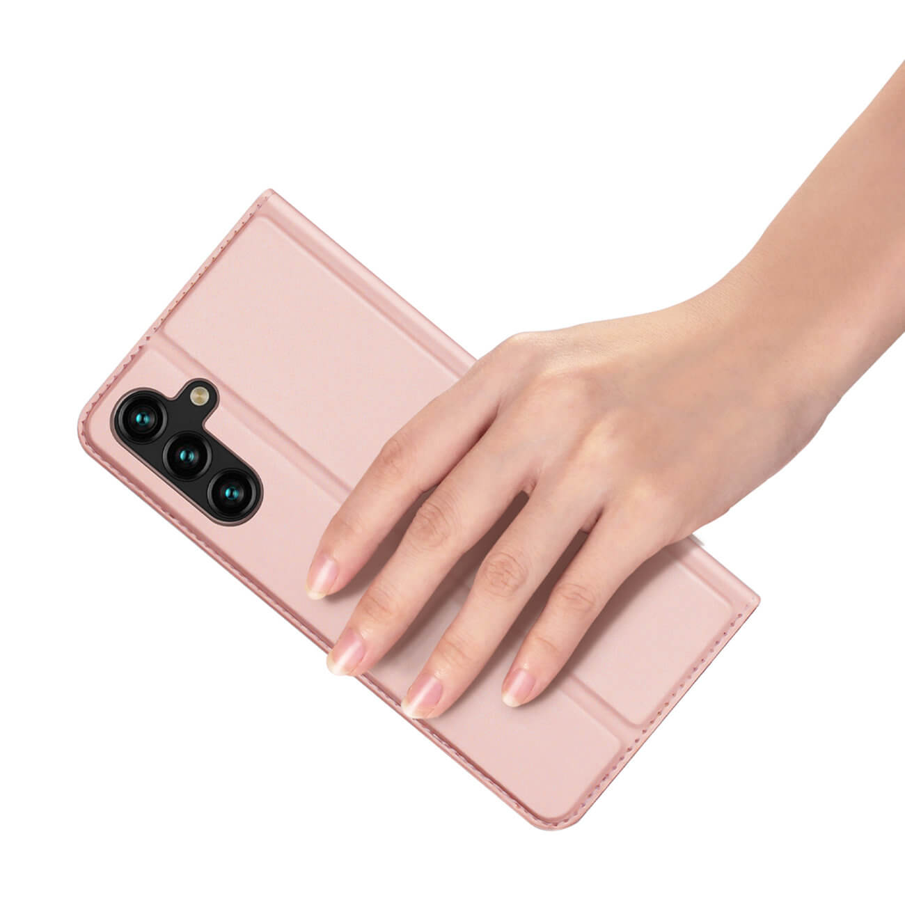 Dux Ducis Samsung Galaxy A14 5G Flip Stand Case Θήκη Βιβλίο - Pink