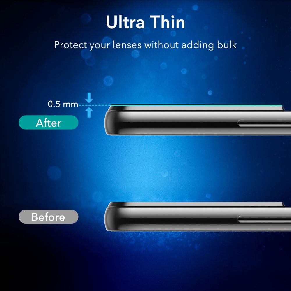 ESR Samsung Galaxy S22 / S22 Plus Camera Lens Αντιχαρακτικό Γυαλί για την Κάμερα - 2 Τεμάχια - Black