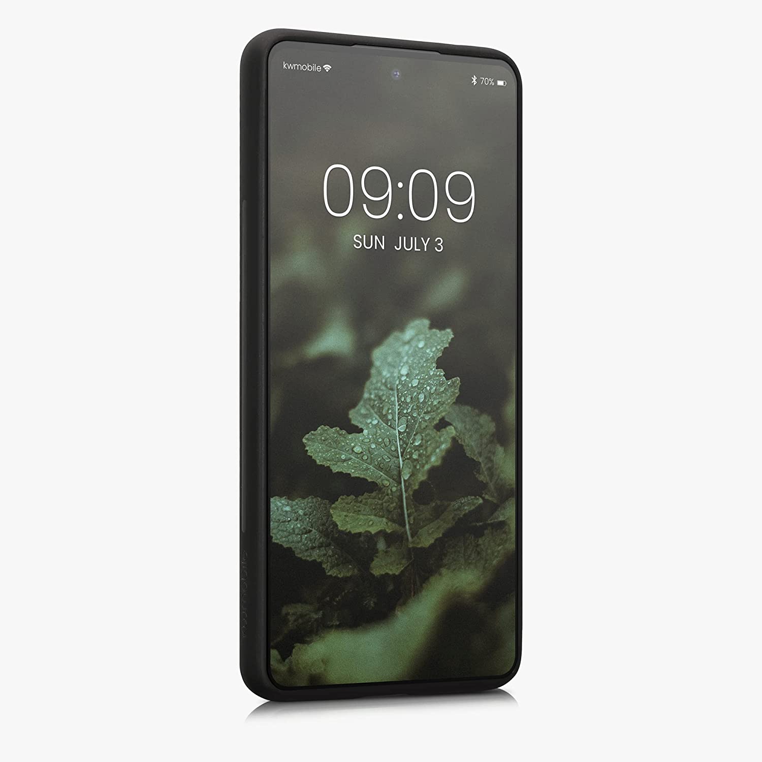 KW Samsung Galaxy A53 5G Θήκη από Φυσικό Ξύλο - Dark Red - 57997.20