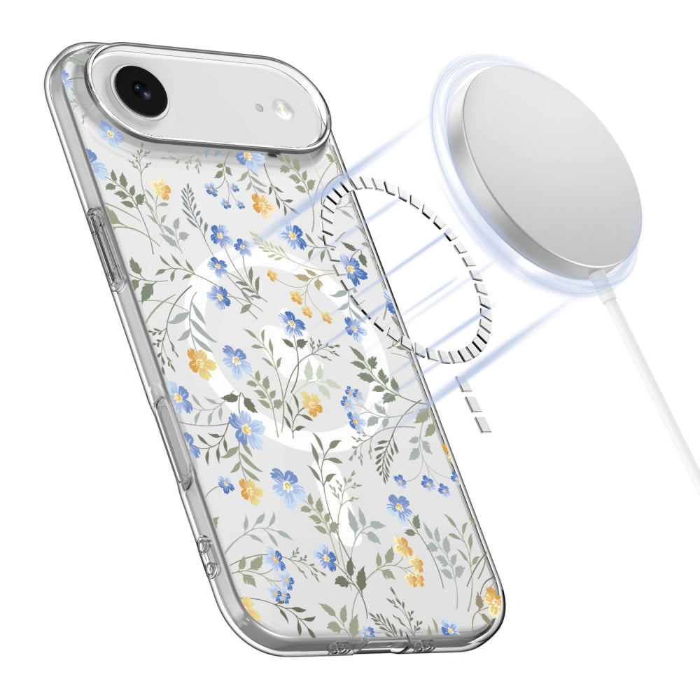 Tech-Protect iPhone Air Flexair Θήκη Σιλικόνης TPU με MagSafe - Spring Flowers