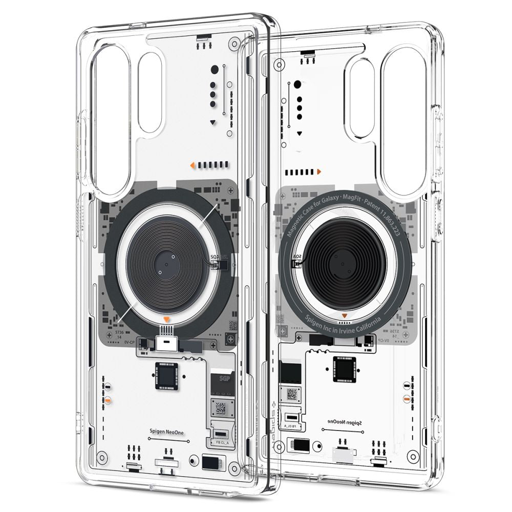 Spigen Samsung Galaxy S25 Ultra - Ultra Hybrid Mag Σκληρή Θήκη με Πλαίσιο Σιλικόνης Και MagSafe - Neo One