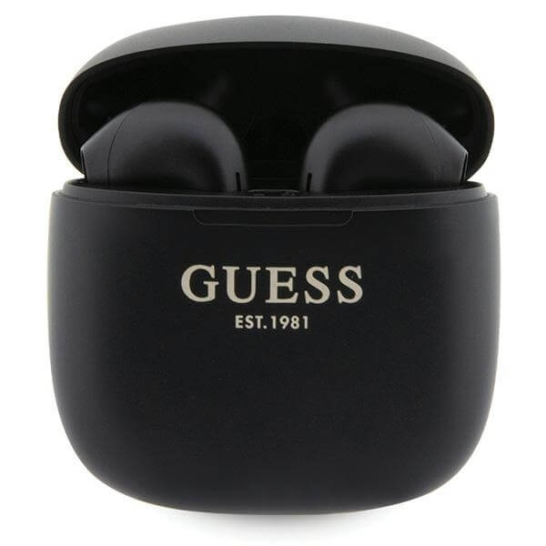 Guess TWS Classic EST Logo - Bluetooth 5.3 - Ασύρματα ακουστικά για Κλήσεις / Μουσική - Black