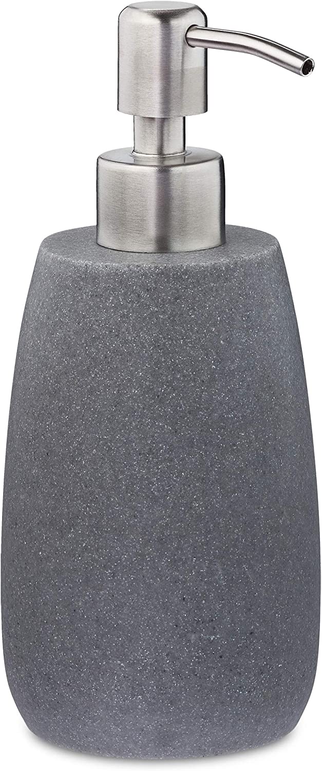 Relaxdays Σαπουνοθήκη Dispenser από Πολυρυτίνη - Grey - 4052025908652