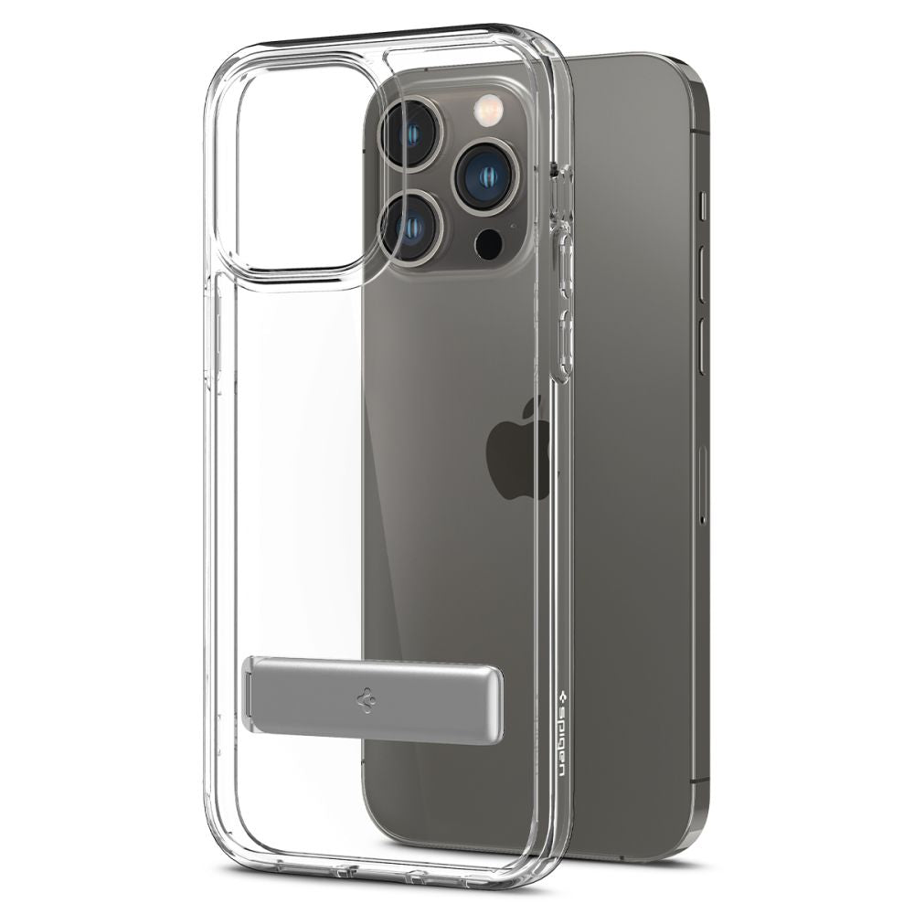 Spigen iPhone 14 Pro Ultra Hybrid S Σκληρή Θήκη με Πλαίσιο Σιλικόνης - Crystal Clear
