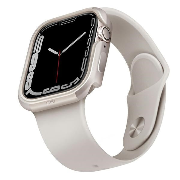 Uniq Θήκη Apple Watch 4 / 5 / 6 / 7 / 8 / 9 / SE / SE 2 - 40 / 41mm Valencia Hybrid Υψηλής Προστασίας - Starlight