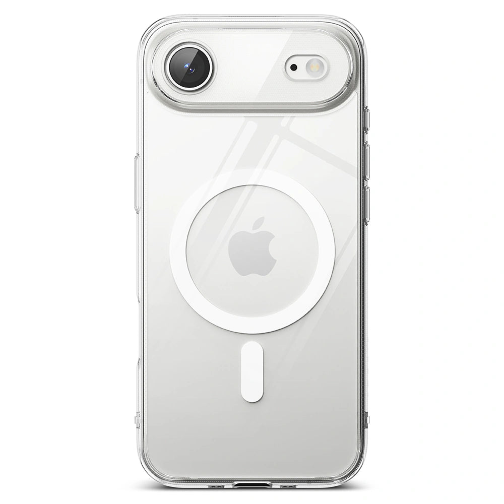 Ringke iPhone Air - Fusion Magnetic - Σκληρή Θήκη με Πλαίσιο Σιλικόνης και MagSafe - Διάφανη