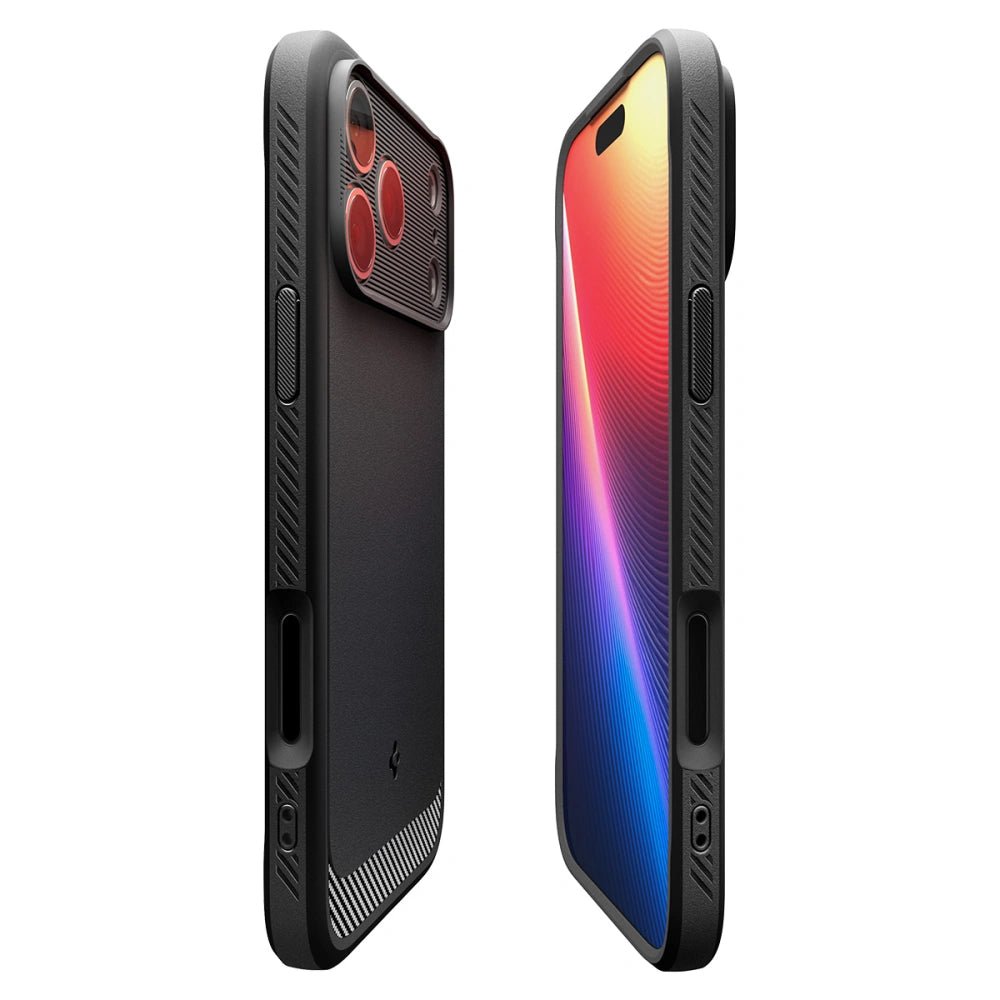 Spigen iPhone 17 Pro Max - Rugged Armor Mag - Θήκη TPU με MagSafe - Matte Black