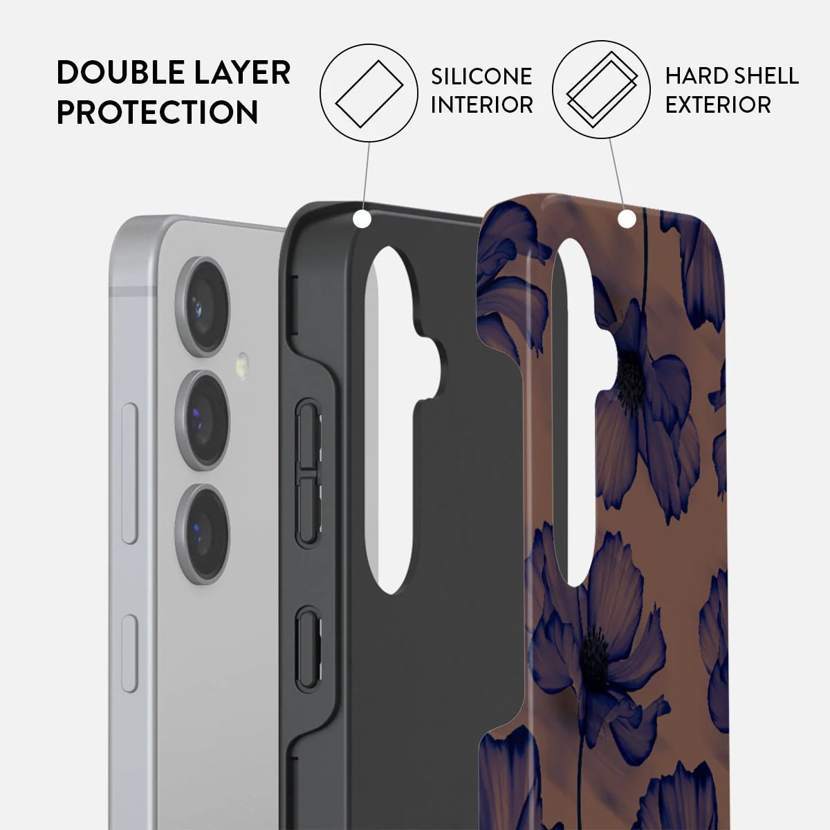 Burga Samsung Galaxy S24 Fashion Tough Σκληρή Θήκη - Velvet Night