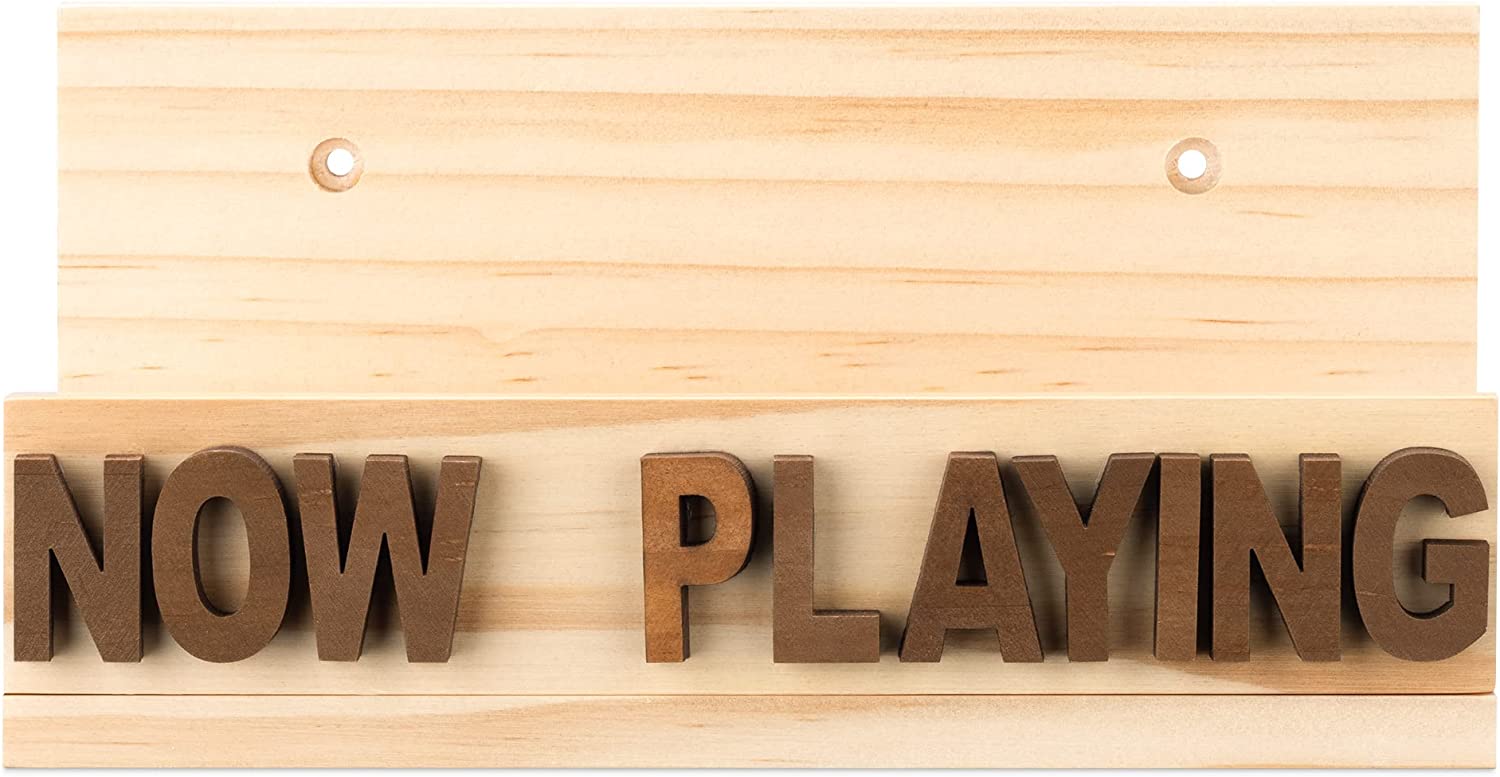 Navaris Ξύλινη Βάση Δίσκων Βινυλίου LP 8 Θέσεων - Design Now Playing - Brown - 60021.01