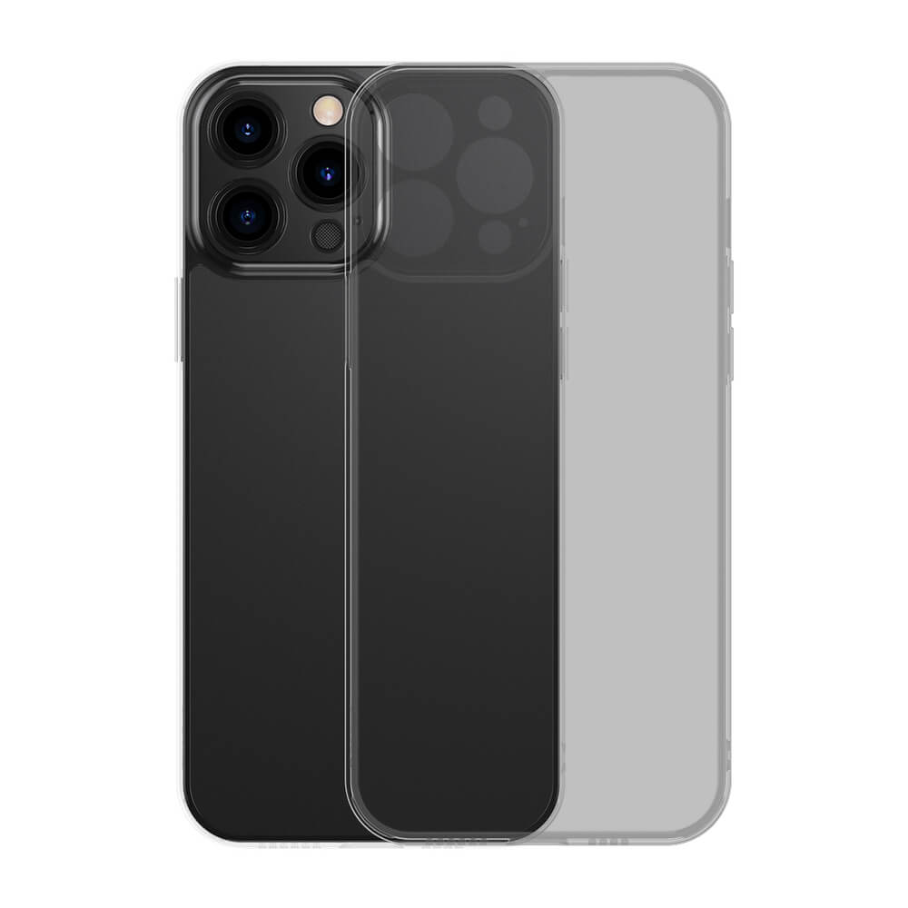 Baseus Frosted Glass Σκληρή Θήκη για iPhone 13 Pro Max - Black - ARWS000501