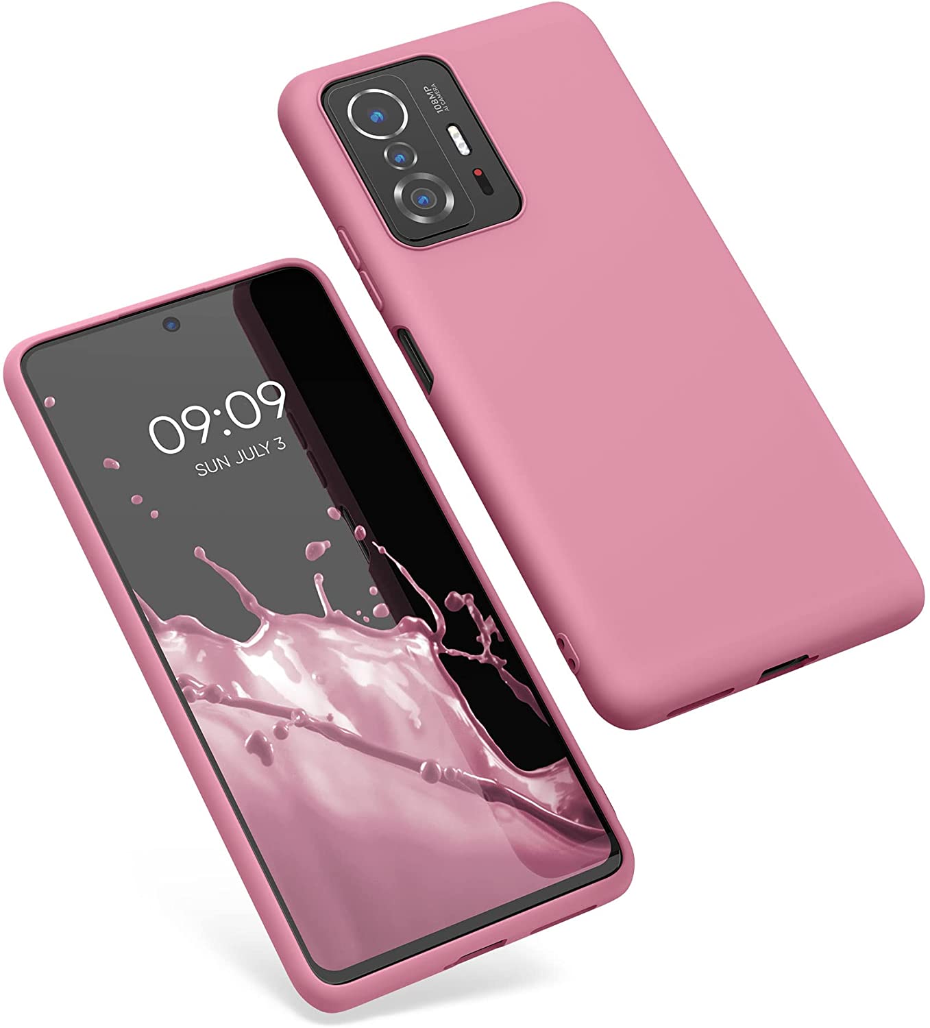 KW Xiaomi 11T / 11T Pro Θήκη Σιλικόνης TPU - Deep Rusty Rose - 56245.167