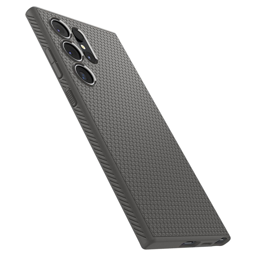 Spigen Samsung Galaxy S24 Ultra Liquid Air Θήκη Σιλικόνης - Granite Grey