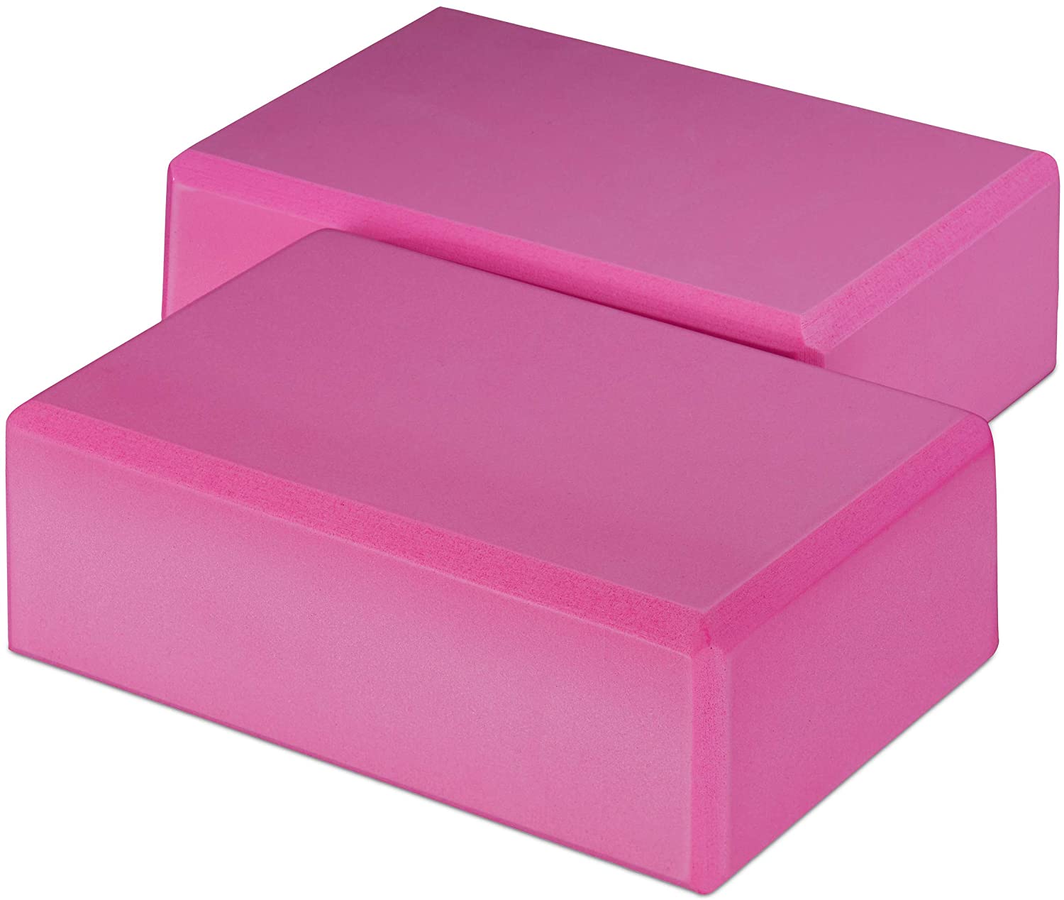 Relaxdays Σετ με 2 Μαξιλάρια Yoga - Pink - 4052025944889