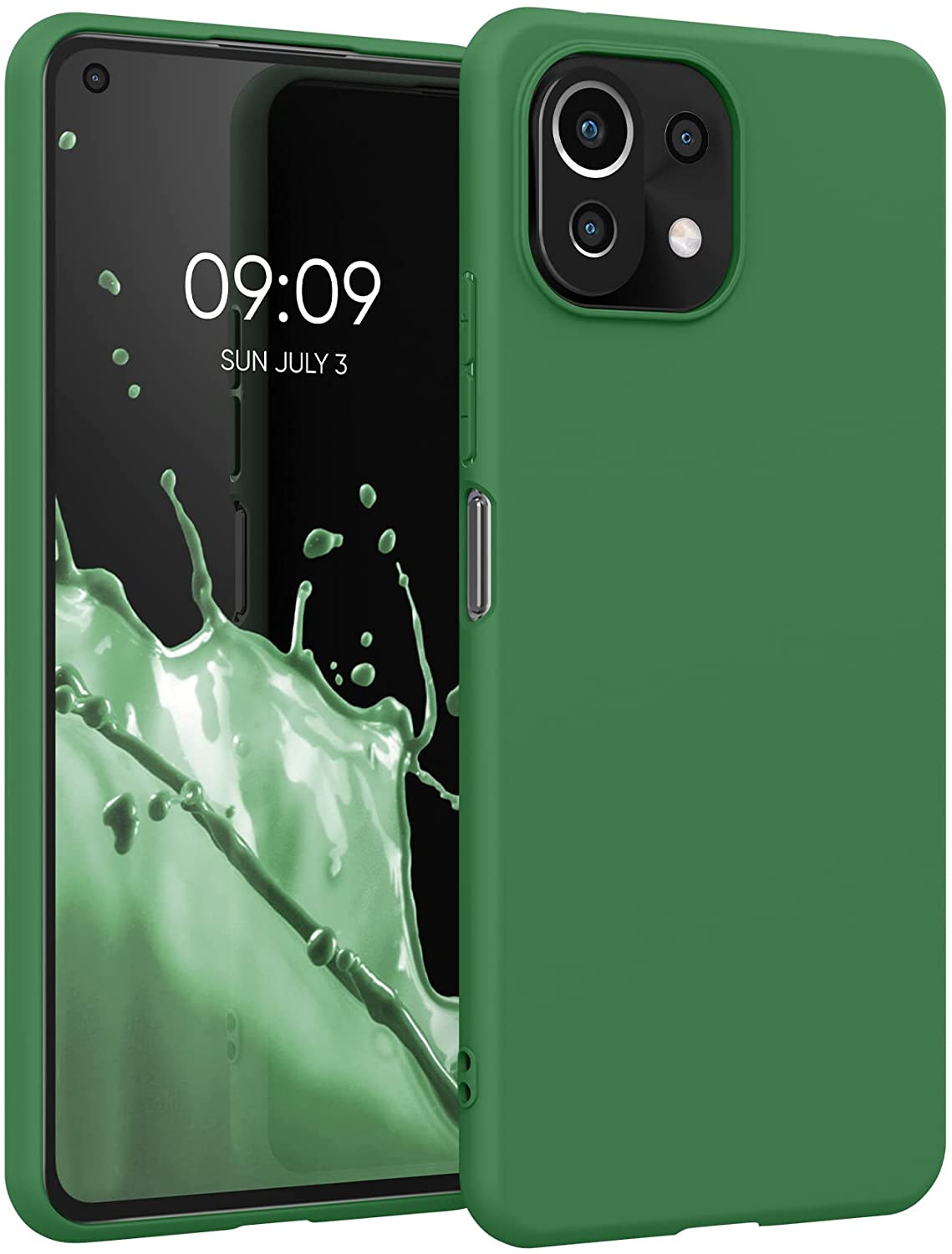 KW Xiaomi Mi 11 Lite / Mi 11 Lite 5G Θήκη Σιλικόνης TPU - Pixie Green - 54726.227