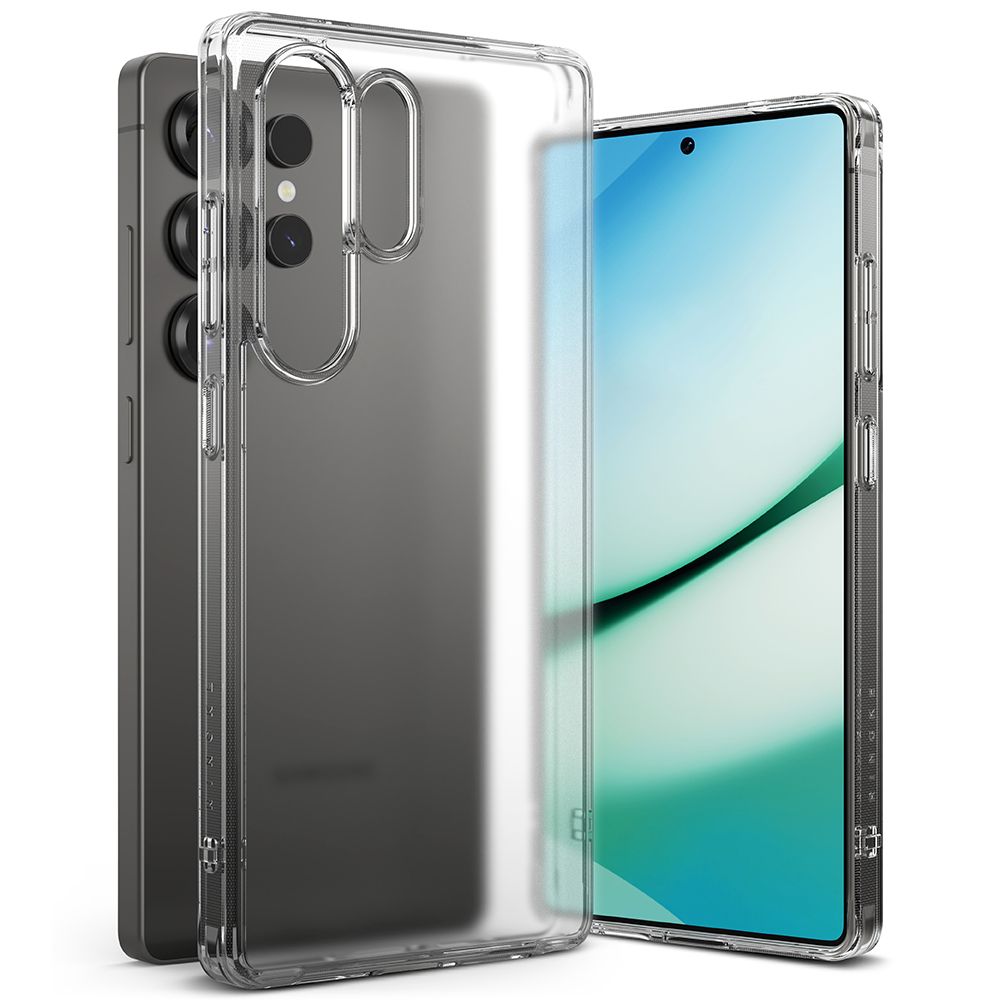 Ringke Samsung Galaxy S25 Ultra Fusion Σκληρή Θήκη με Πλαίσιο Σιλικόνης - Matte Clear