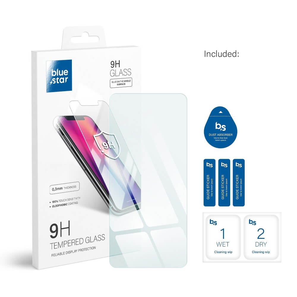 Blue Star Xiaomi Redmi Note 11 Pro / Note 11 Pro 5G 0.33mm 9H Anti Fingerprint Tempered Glass Αντιχαρακτικό Γυαλί Οθόνης - Clear