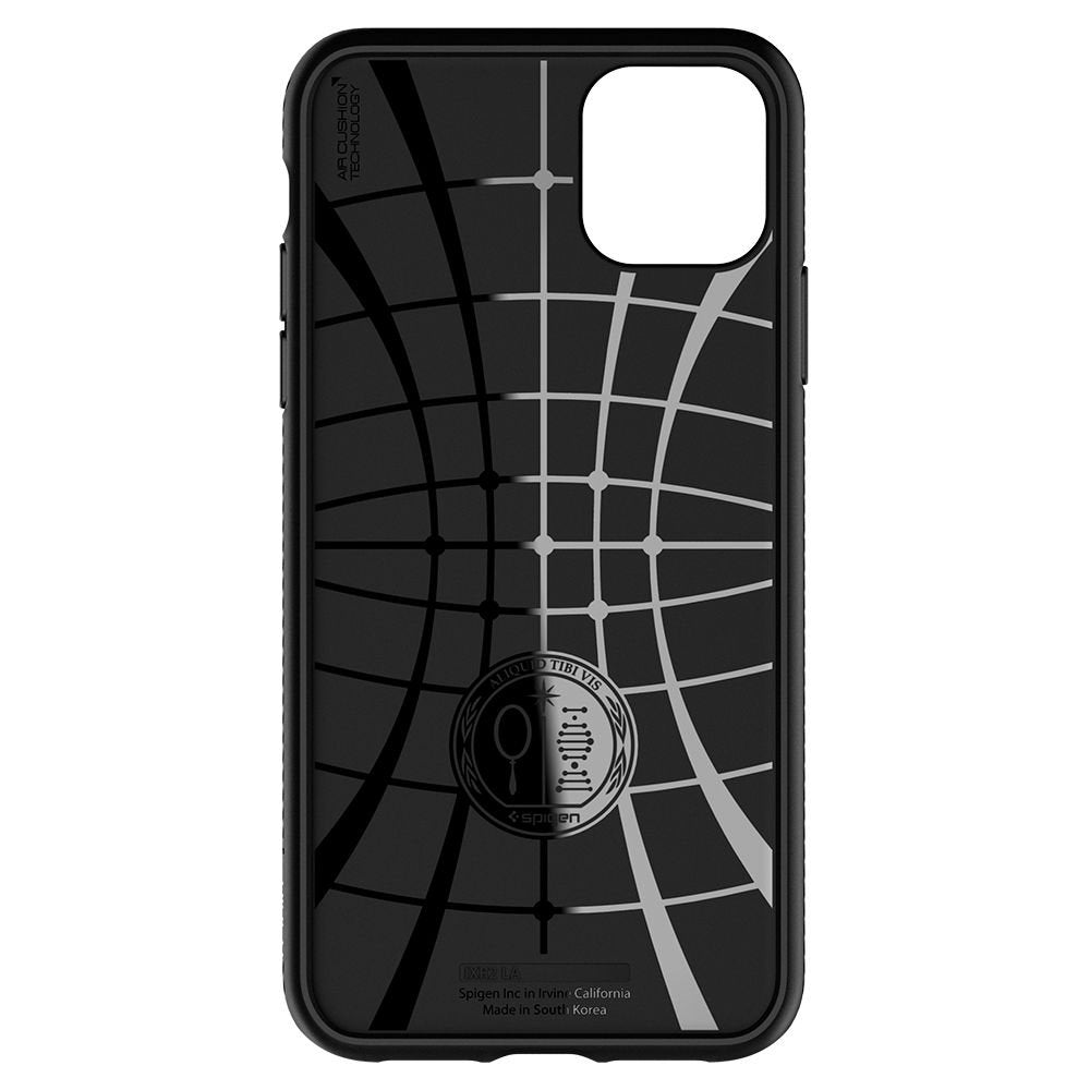 Spigen iPhone 11 Liquid Air Θήκη Σιλικόνης - Matte Black