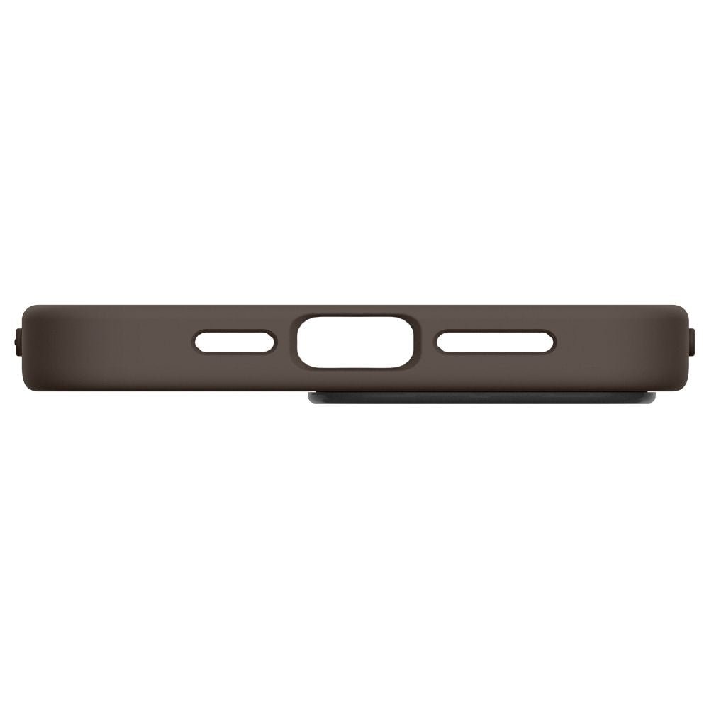 Spigen Cyrill iPhone 15 Pro Max Kajuk Mag Θήκη με Επένδυση Συνθετικού Δέρματος και MagSafe - Saddle Brown