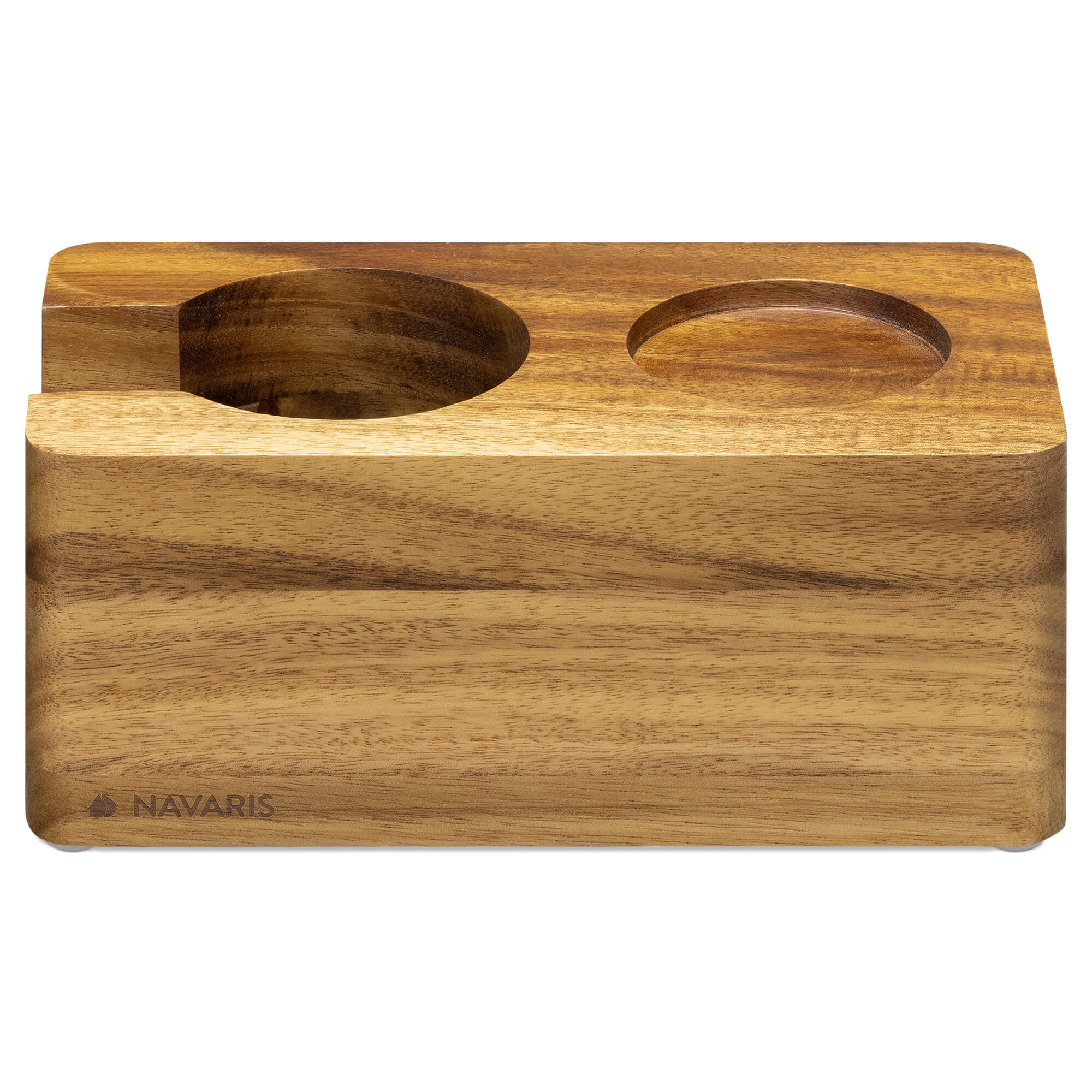 Navaris Ξύλινη Βάση Πατητηριού Εσπρέσο - 51 mm - Acacia Wood - 56192.29