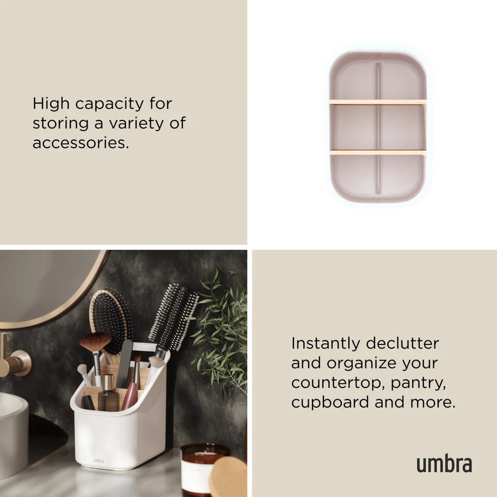 Umbra Bellwood Θήκη Εργαλείων Κουζίνας - White / Natural