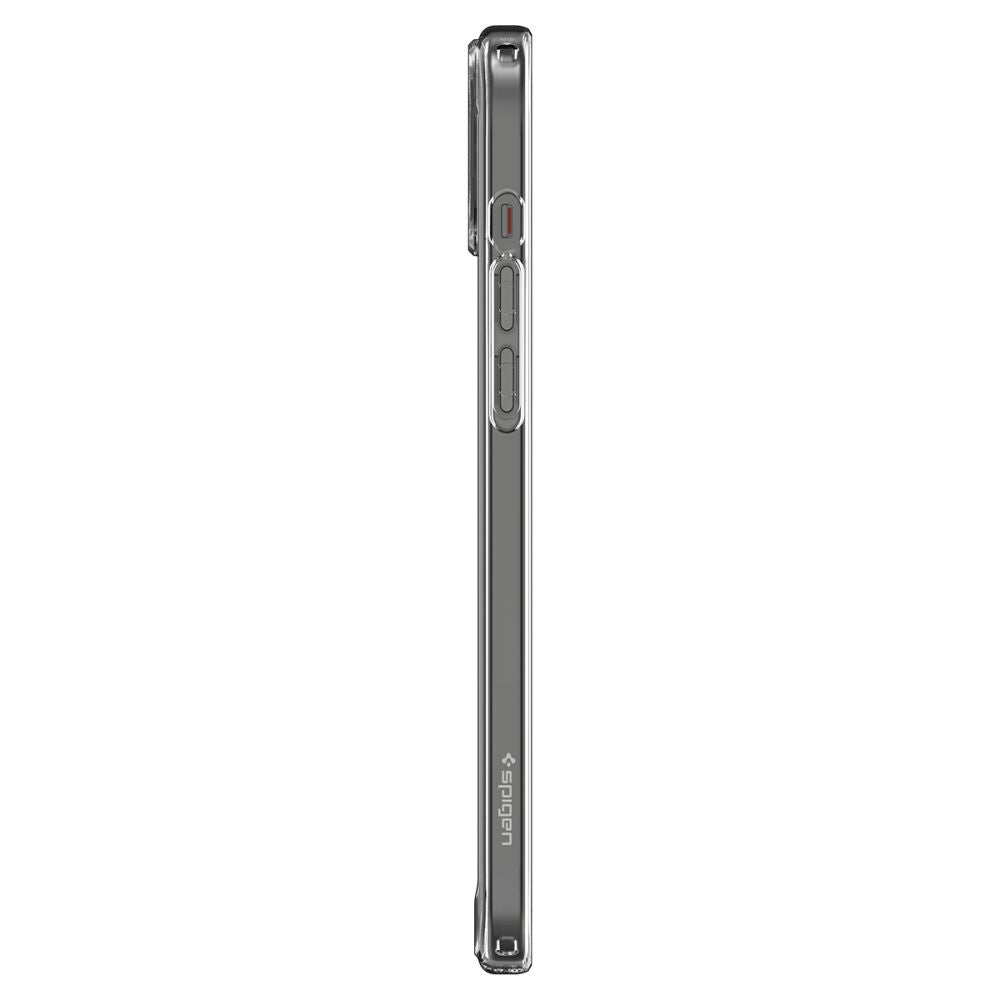 Spigen iPhone 15 Plus Ultra Hybrid Σκληρή Θήκη με Πλαίσιο Σιλικόνης - Crystal Clear