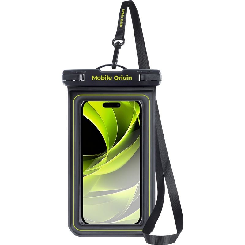 Mobile Origin Universal Αδιάβροχη Θήκη για Smartphones 6.8'' - Black / Green