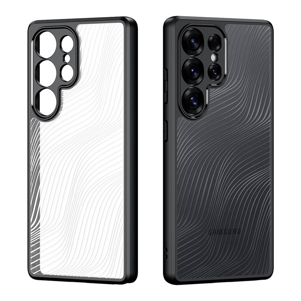 Dux Ducis Samsung Galaxy S25 Ultra - Aimo Series - Σκληρή Θήκη με Πλαίσιο Σιλικόνης - Black