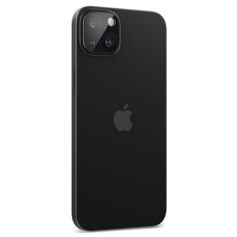 Spigen iPhone 15 / 15 Plus Aparatu Optik.TR Αντιχαρακτικό Γυαλί για την Κάμερα - 2 Τεμάχια - Black