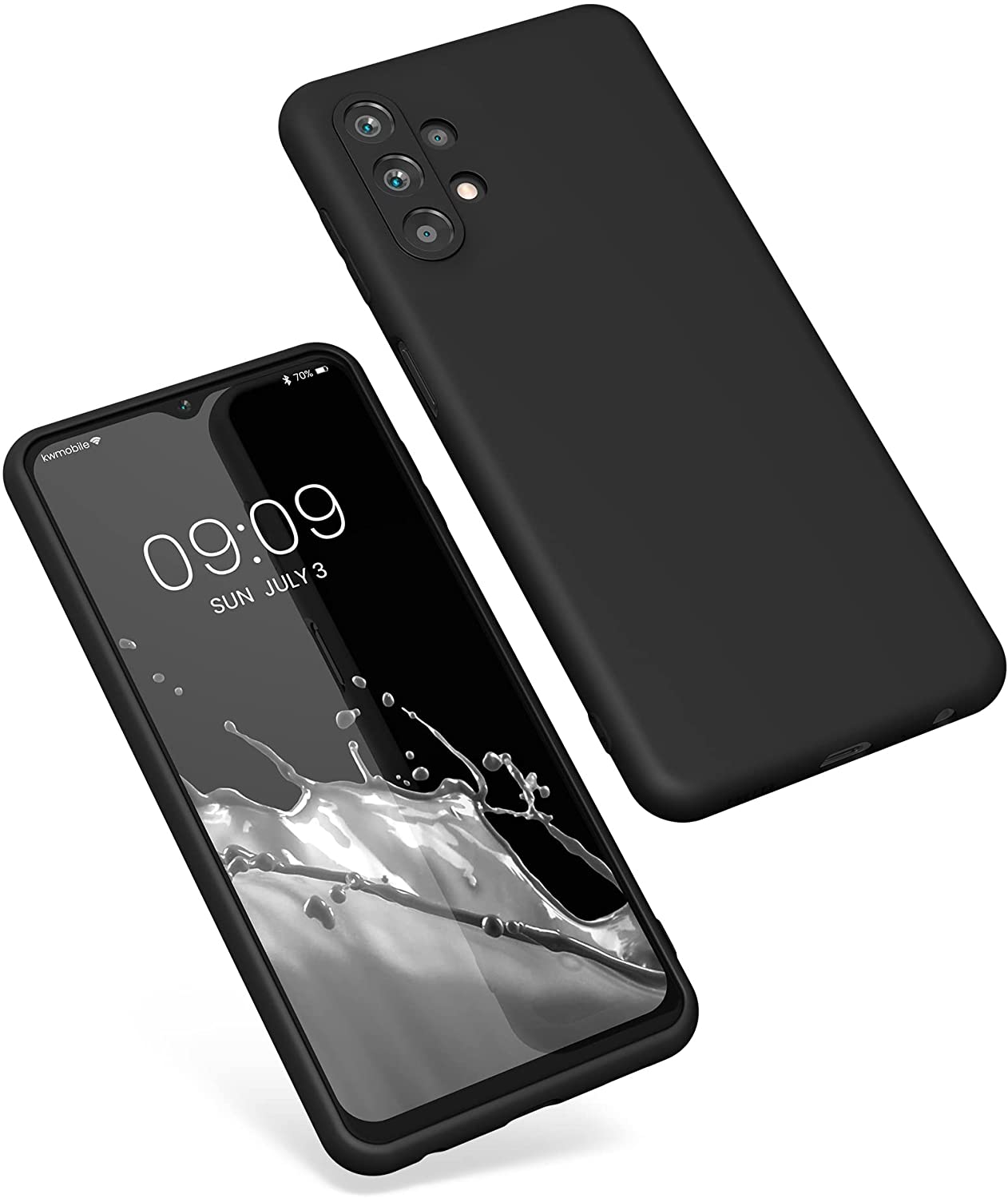 KW Samsung Galaxy A13 4G Θήκη Σιλικόνης TPU - Black - 57805.01