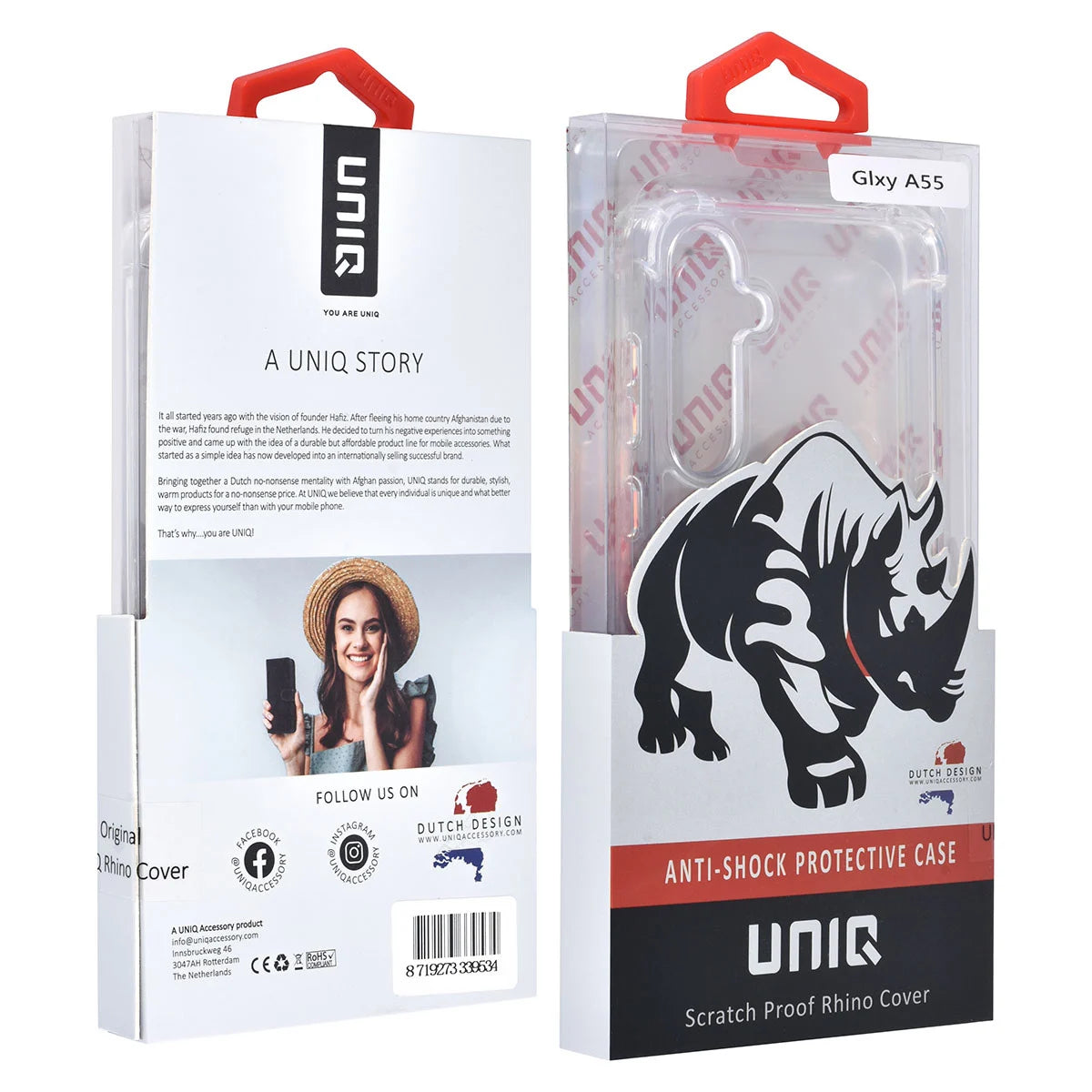 Tuniq Samsung Galaxy A55 5G Θήκη Σιλικόνης με Ενισχυμένες Γωνίες - Διάφανη