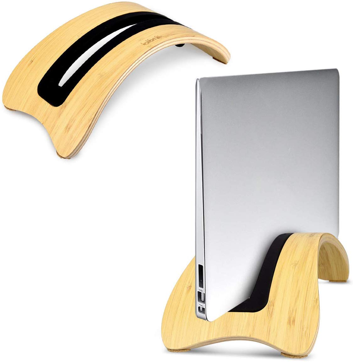 Kalibri Ξύλινη Βάση για Laptop / Notebook / Tablet - Bamboo Brown - 35474.24