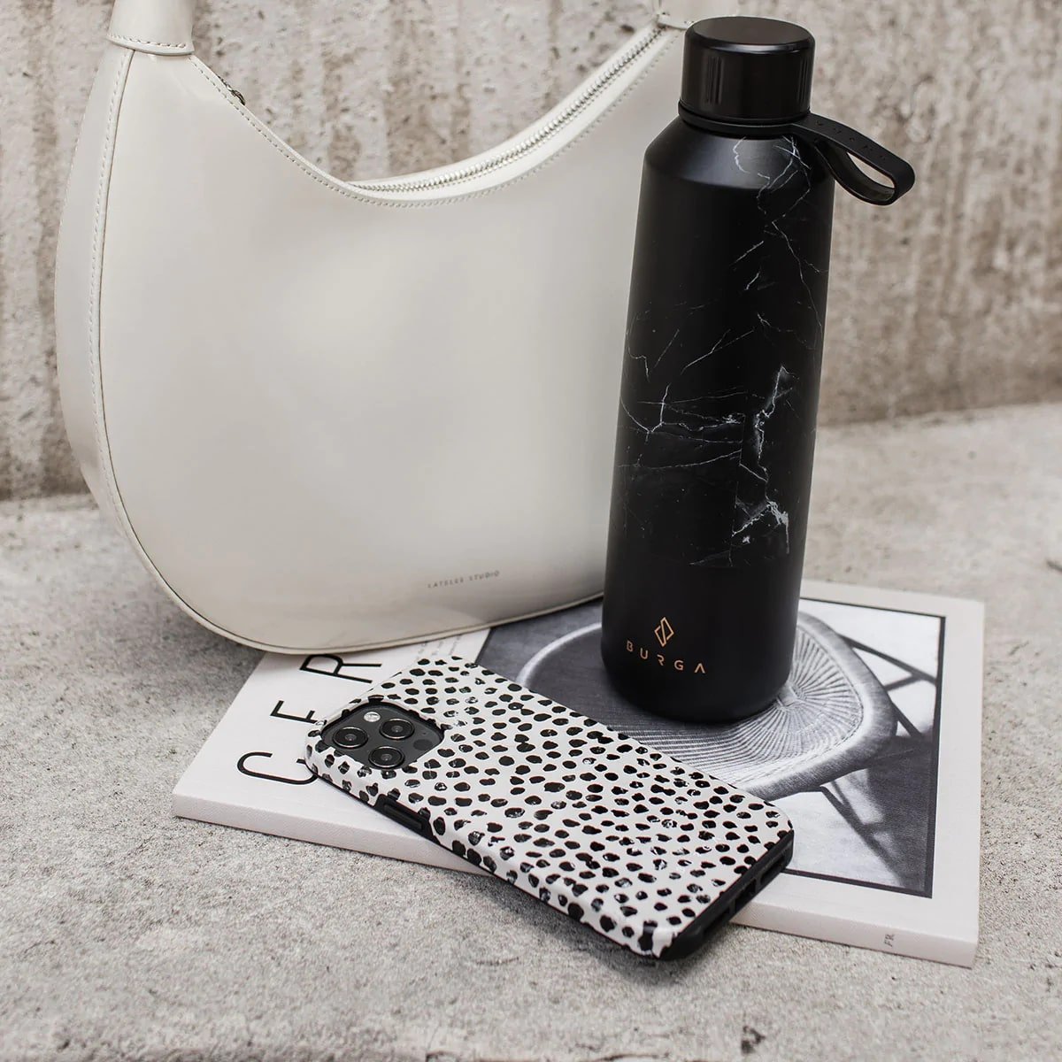 Burga iPhone 14 Plus Fashion Tough Σκληρή Θήκη - Almond Latte