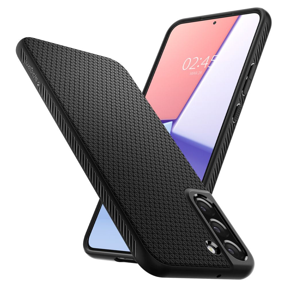 Spigen Samsung Galaxy S22 Plus Liquid Air Θήκη Σιλικόνης - Matte Black